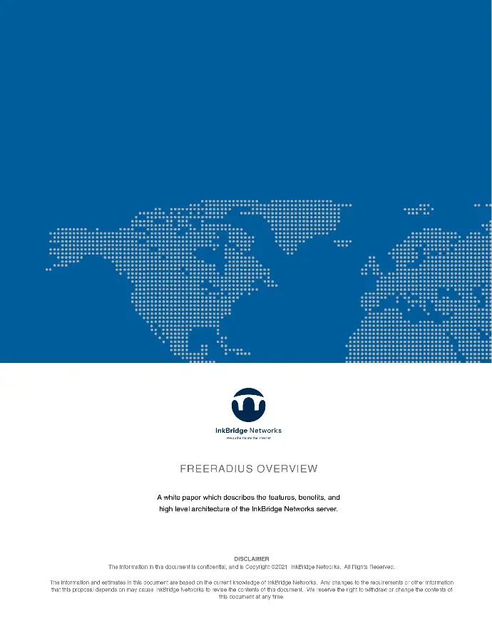 FreeRADIUS Overview PDF cover image